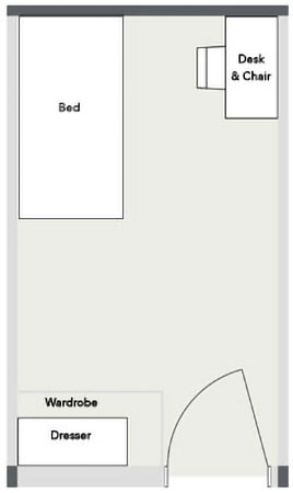 Manzanita single room setup