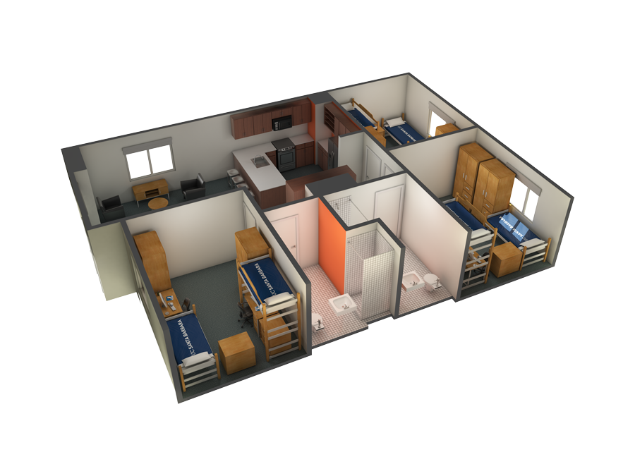 view of an SJV three-bedroom in Ramona Court