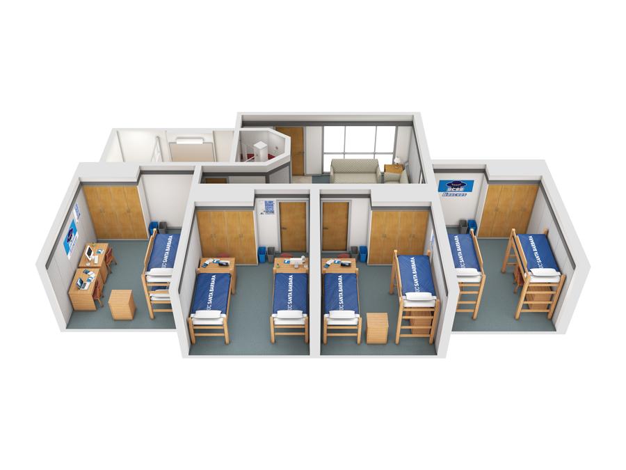 view of a San Rafael 8-person suite
