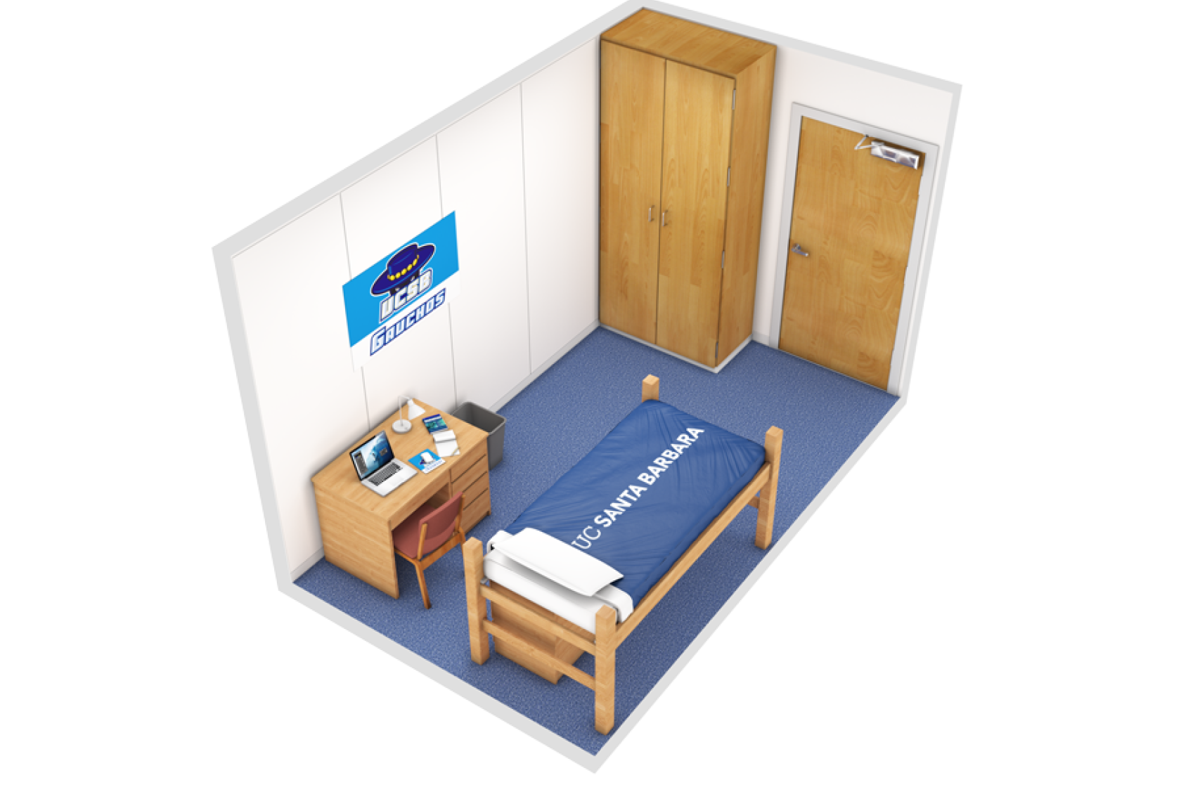 view of a high-rise single room