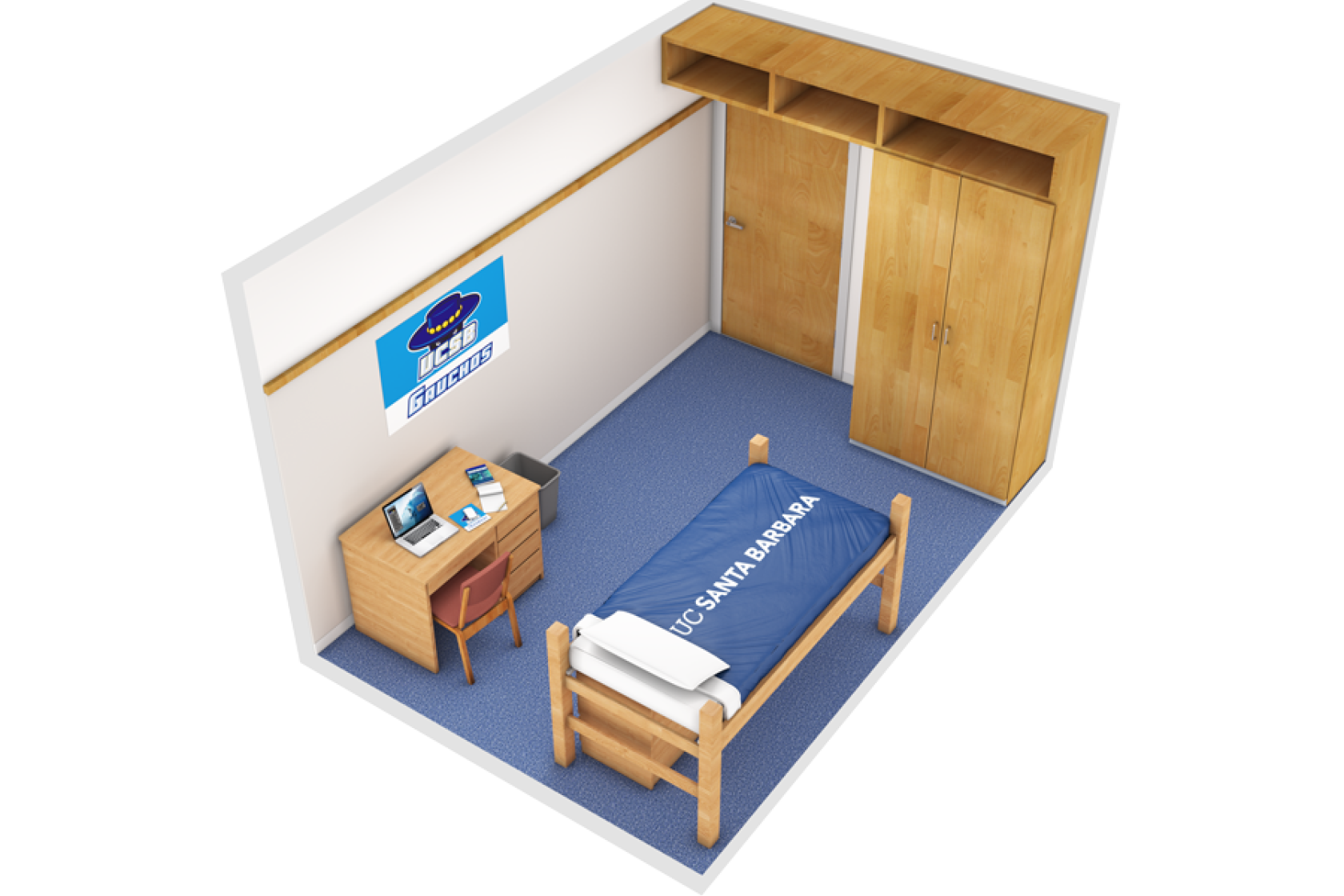 view of a Manzanita Village single room