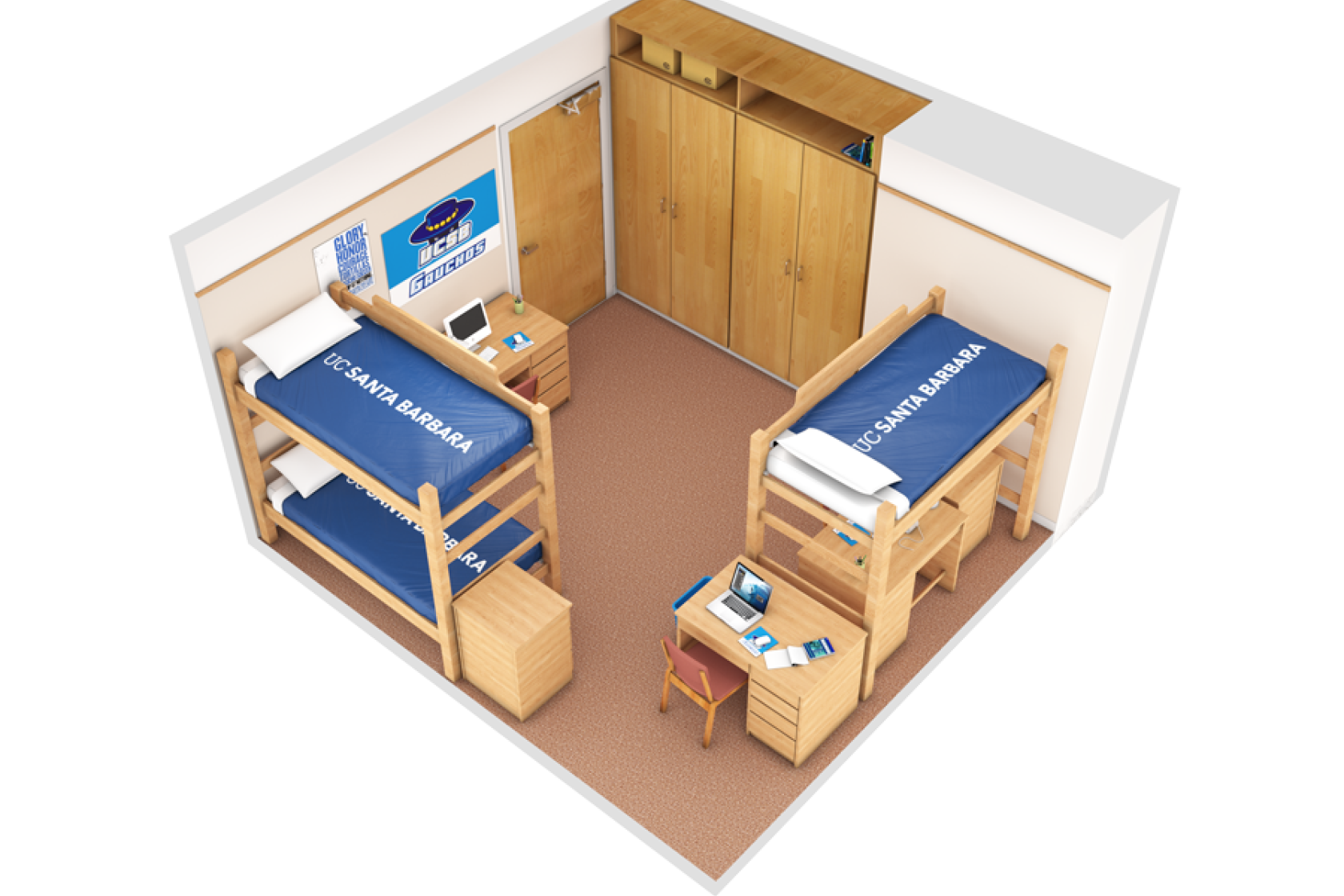 Manzanita Village triple room