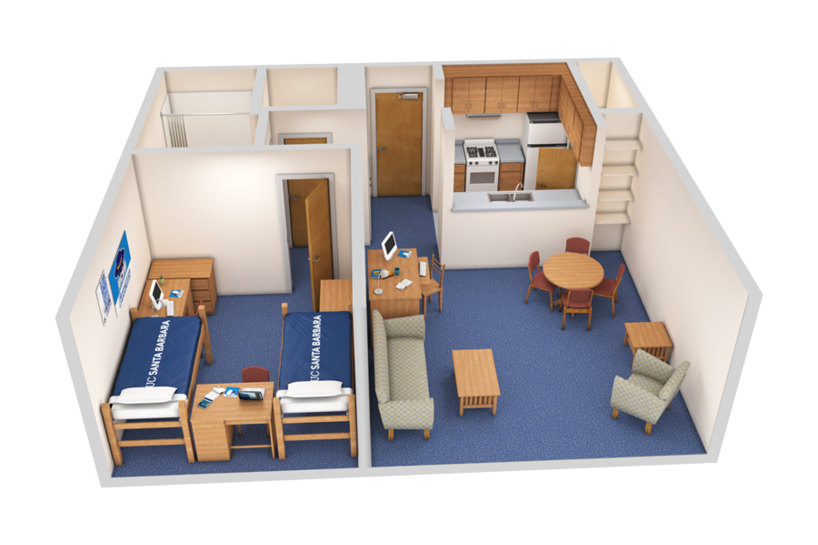 view of a Westgate one-bedroom