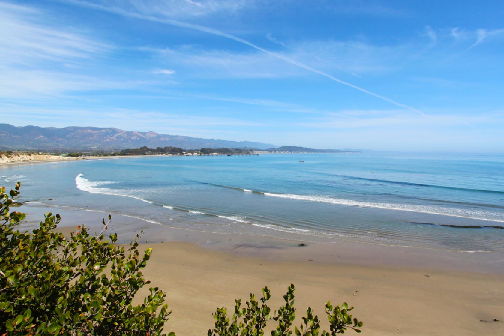 ocean view from Anacapa Residence Hall