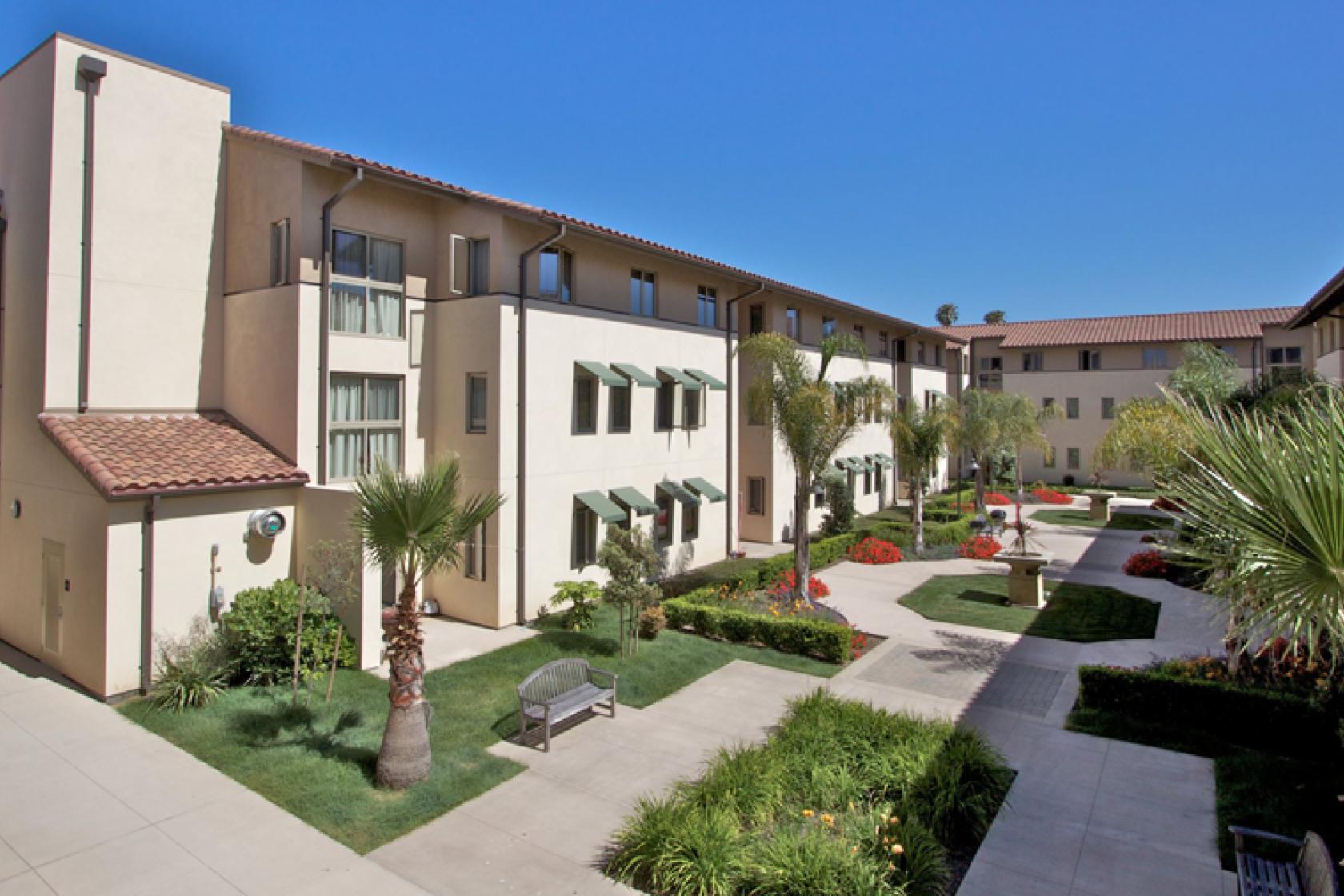 exterior of San Clemente Villages