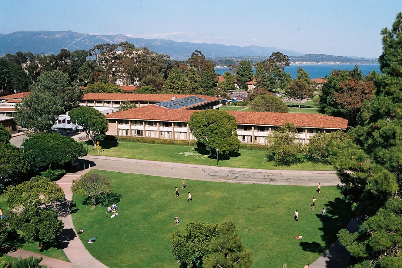 exterior of Santa Rosa residence hall