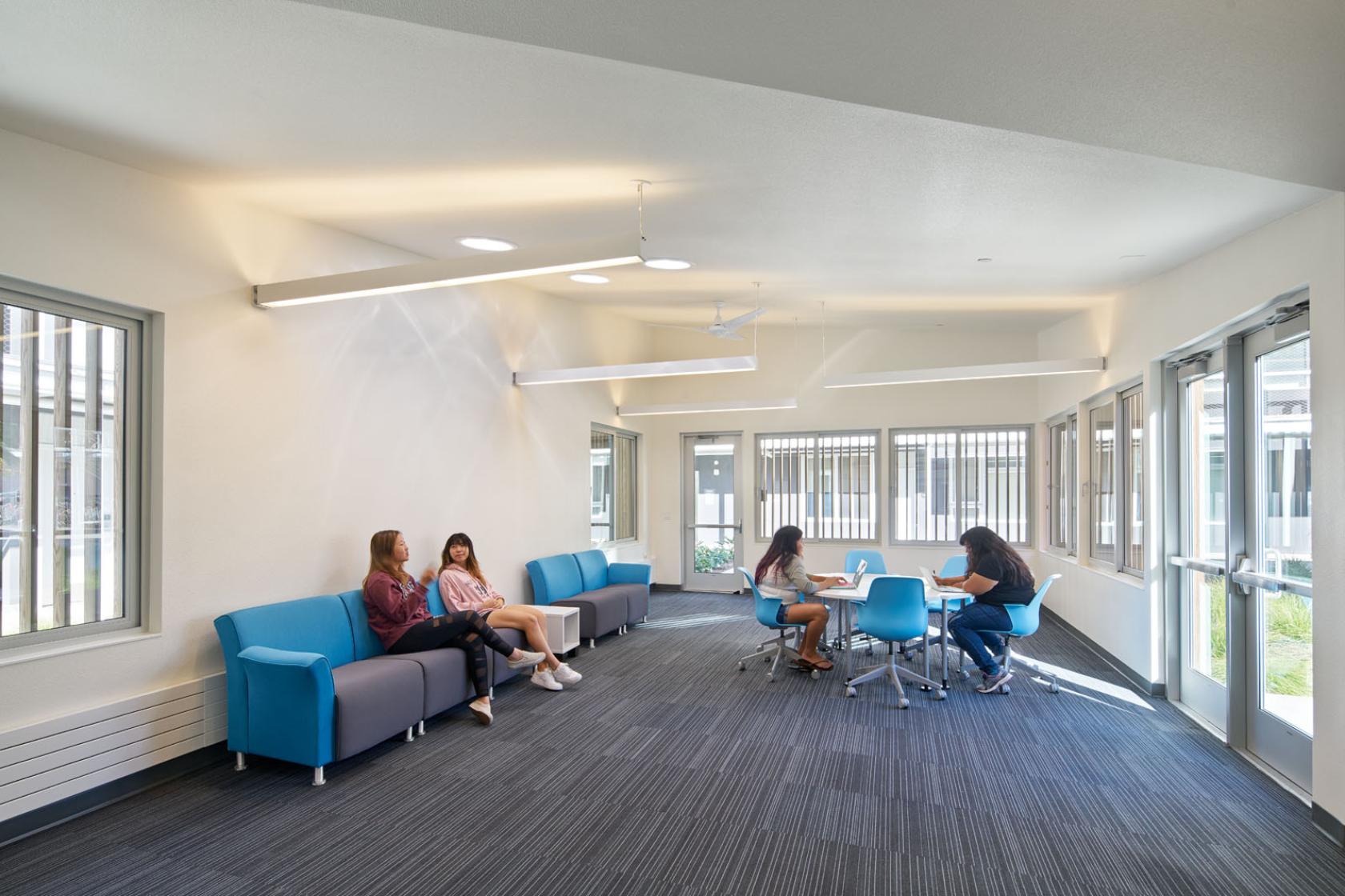 students inside a study room