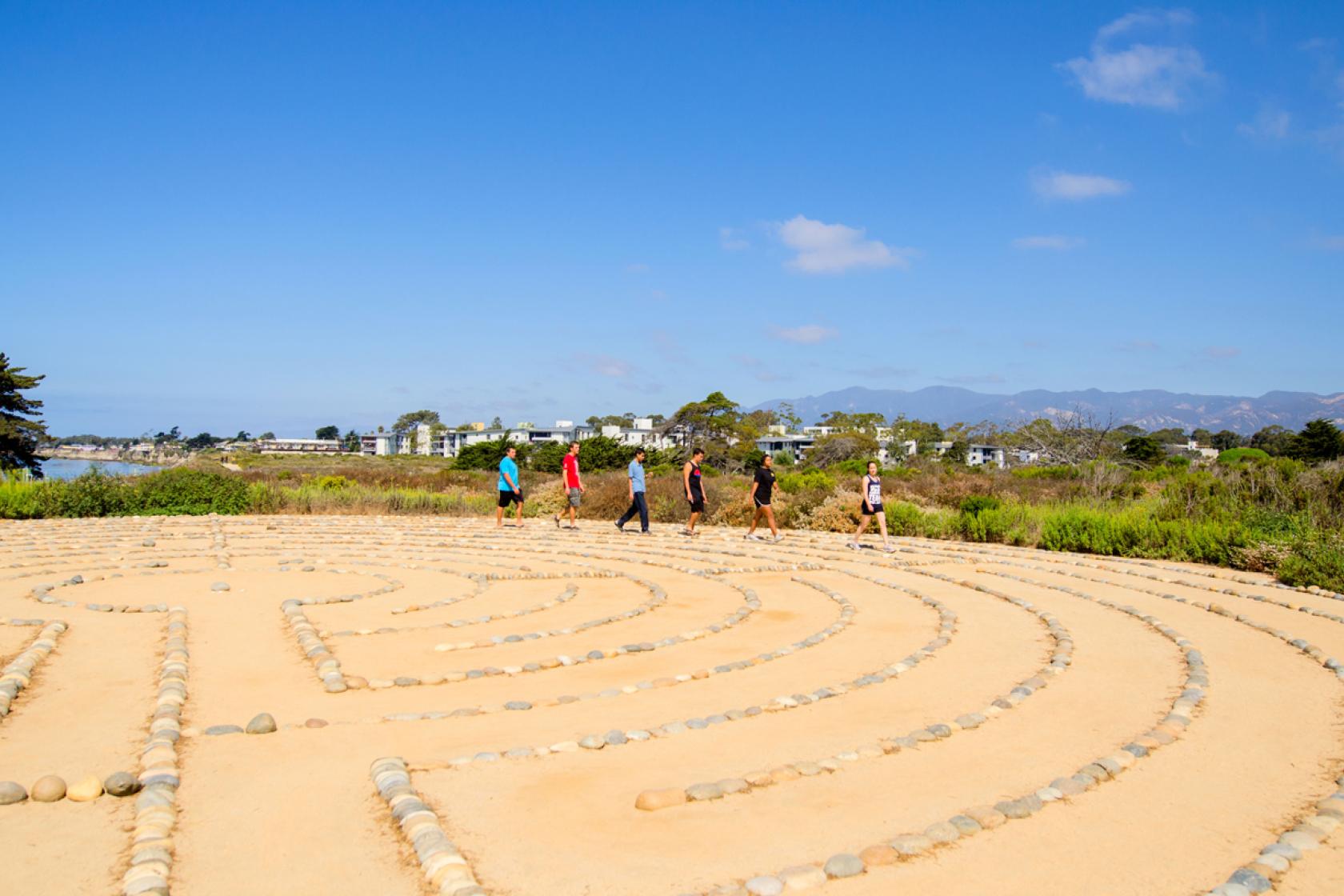 Labyrinth near Manzanita Villages
