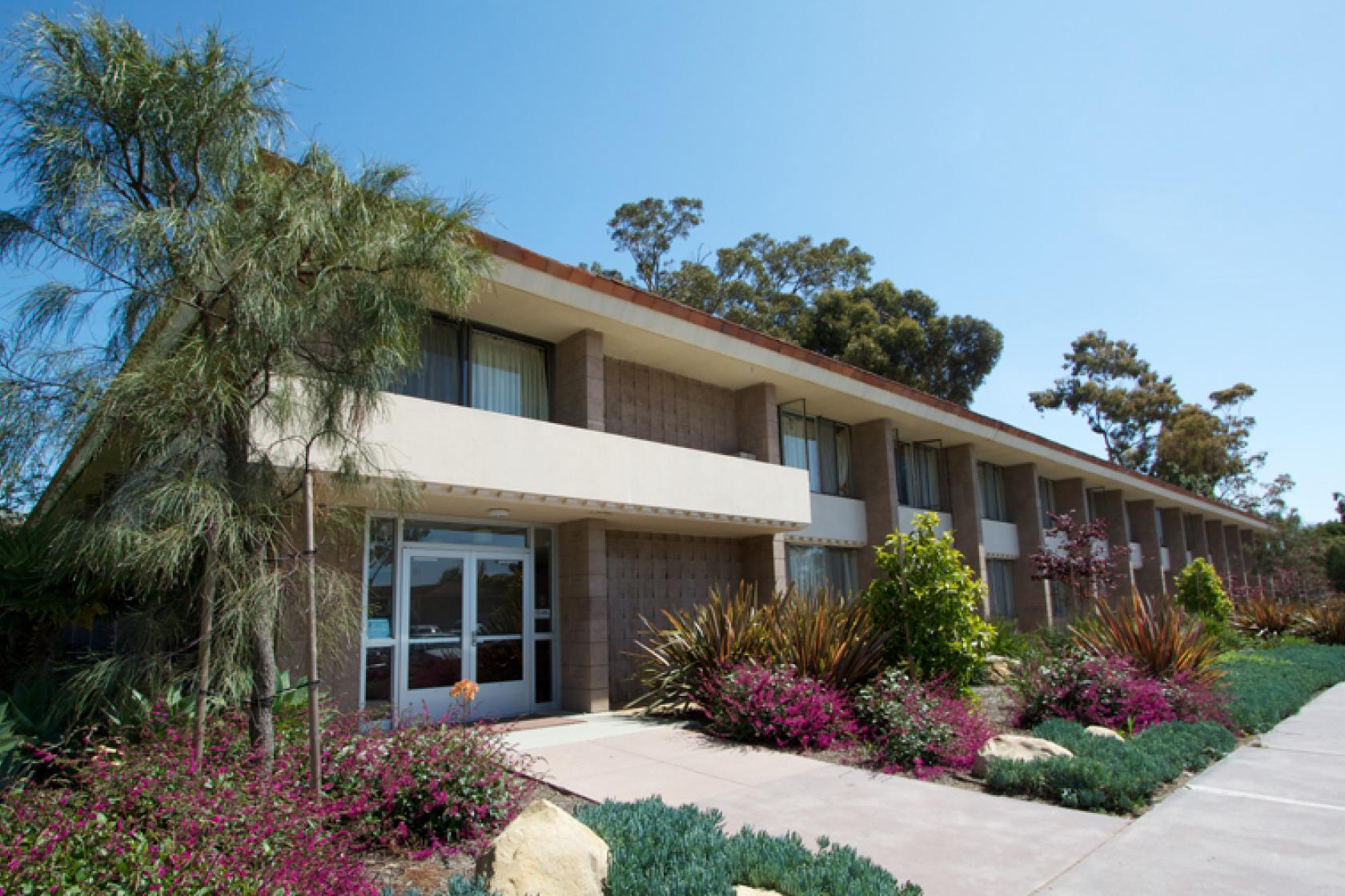 exterior of Santa Rosa residence hall