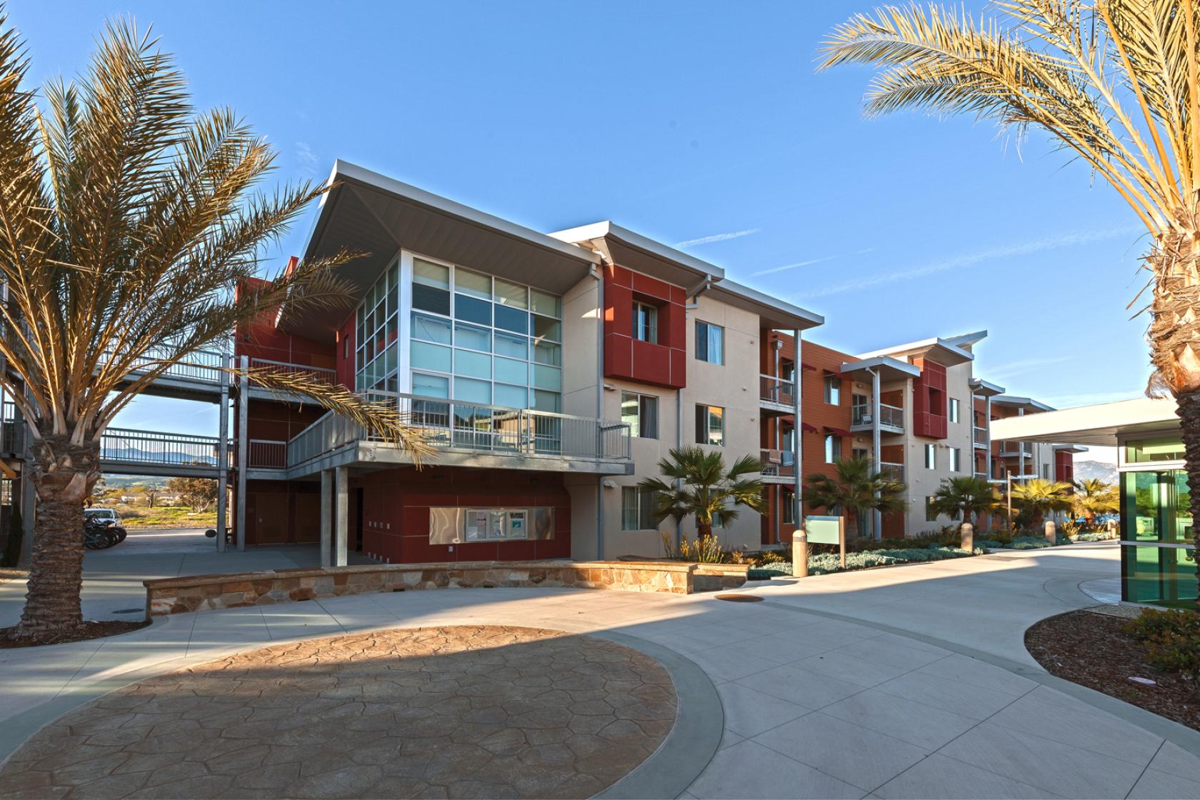 exterior of Sierra Madre Villages