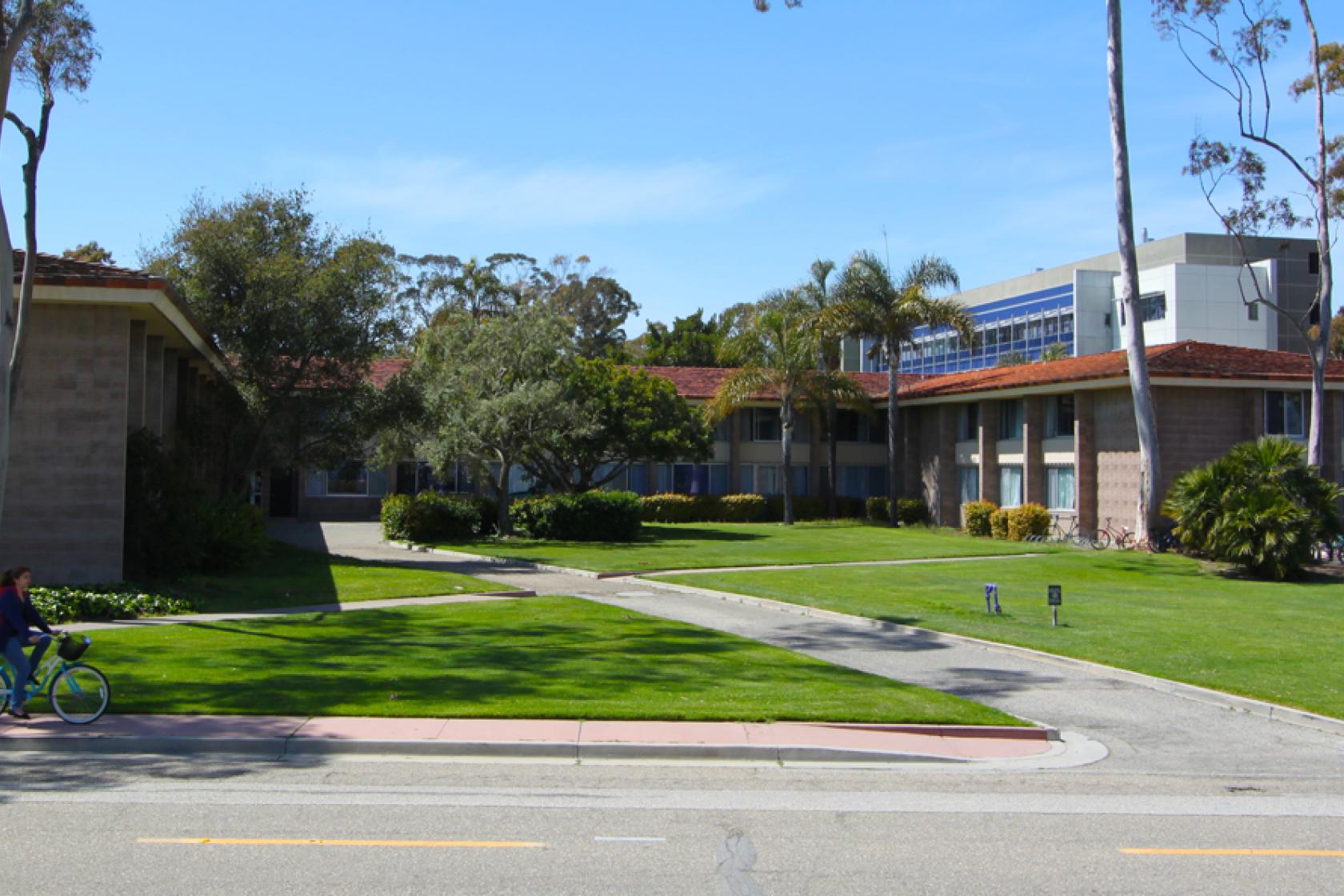 exterior view of Anacapa Residence Hall