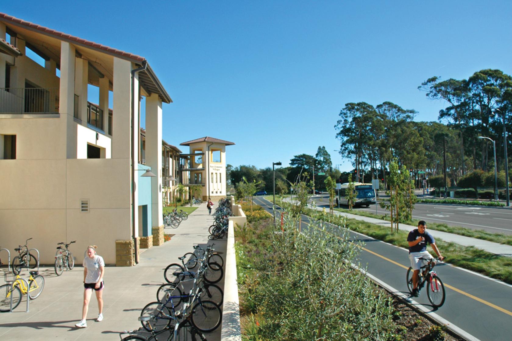 bike path near San Clemente Villages