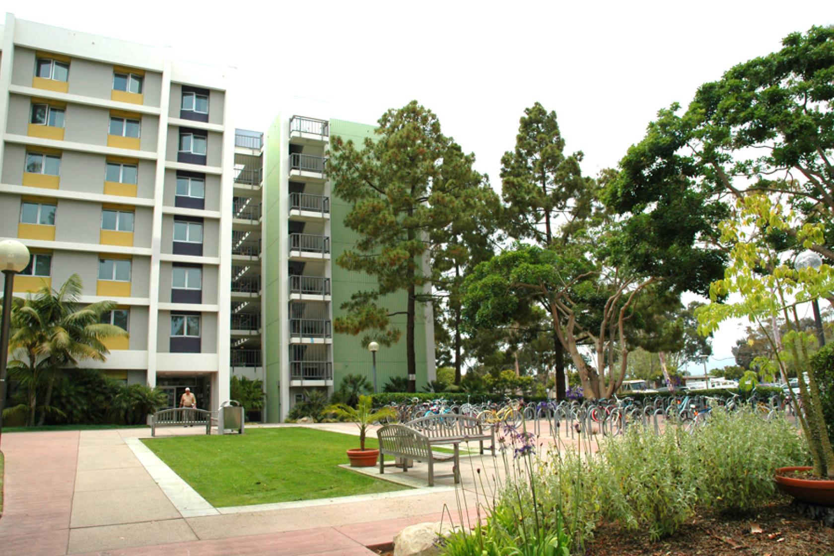 exterior of San Rafael courtyard