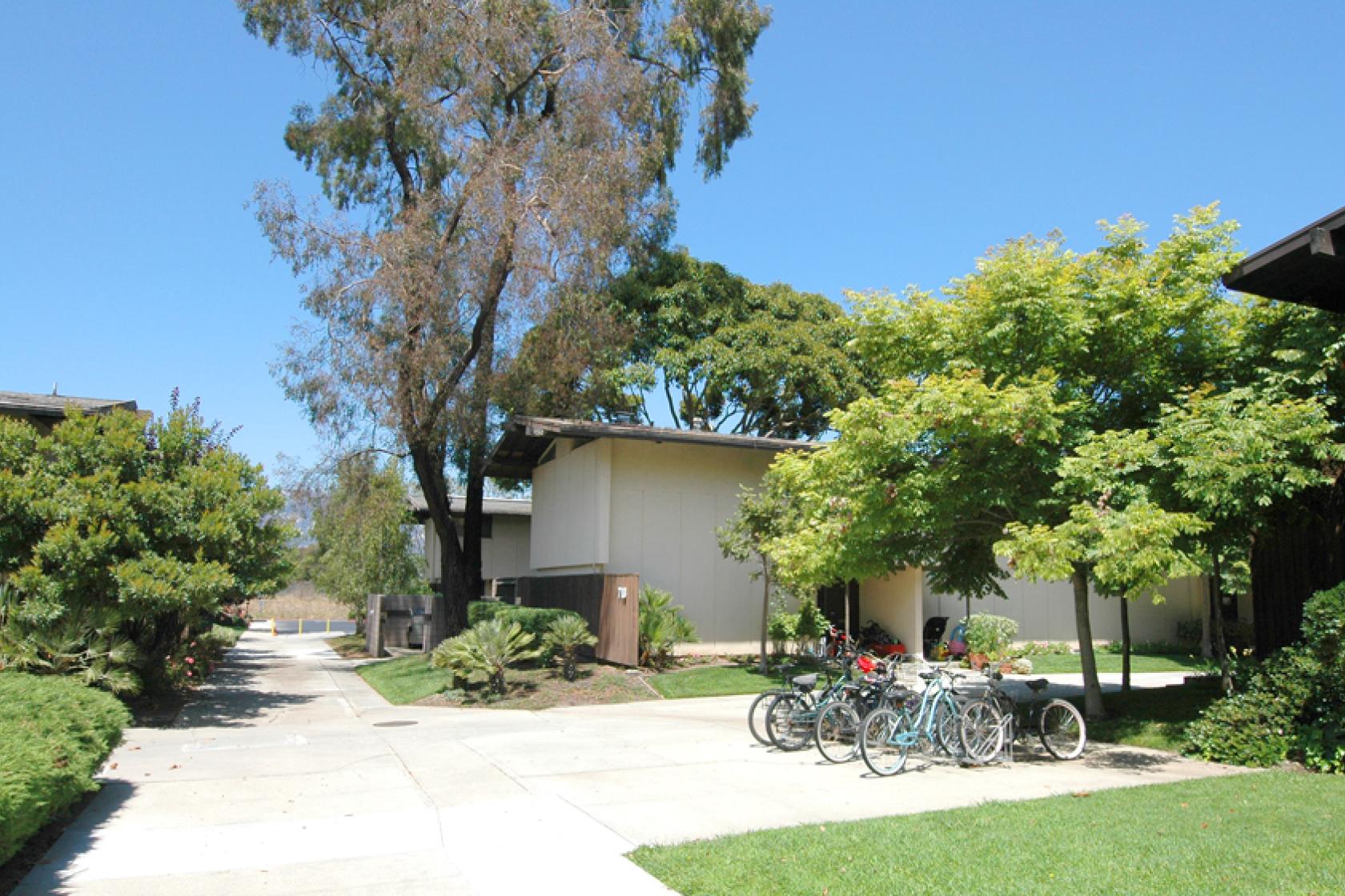 exterior of West Campus FSH