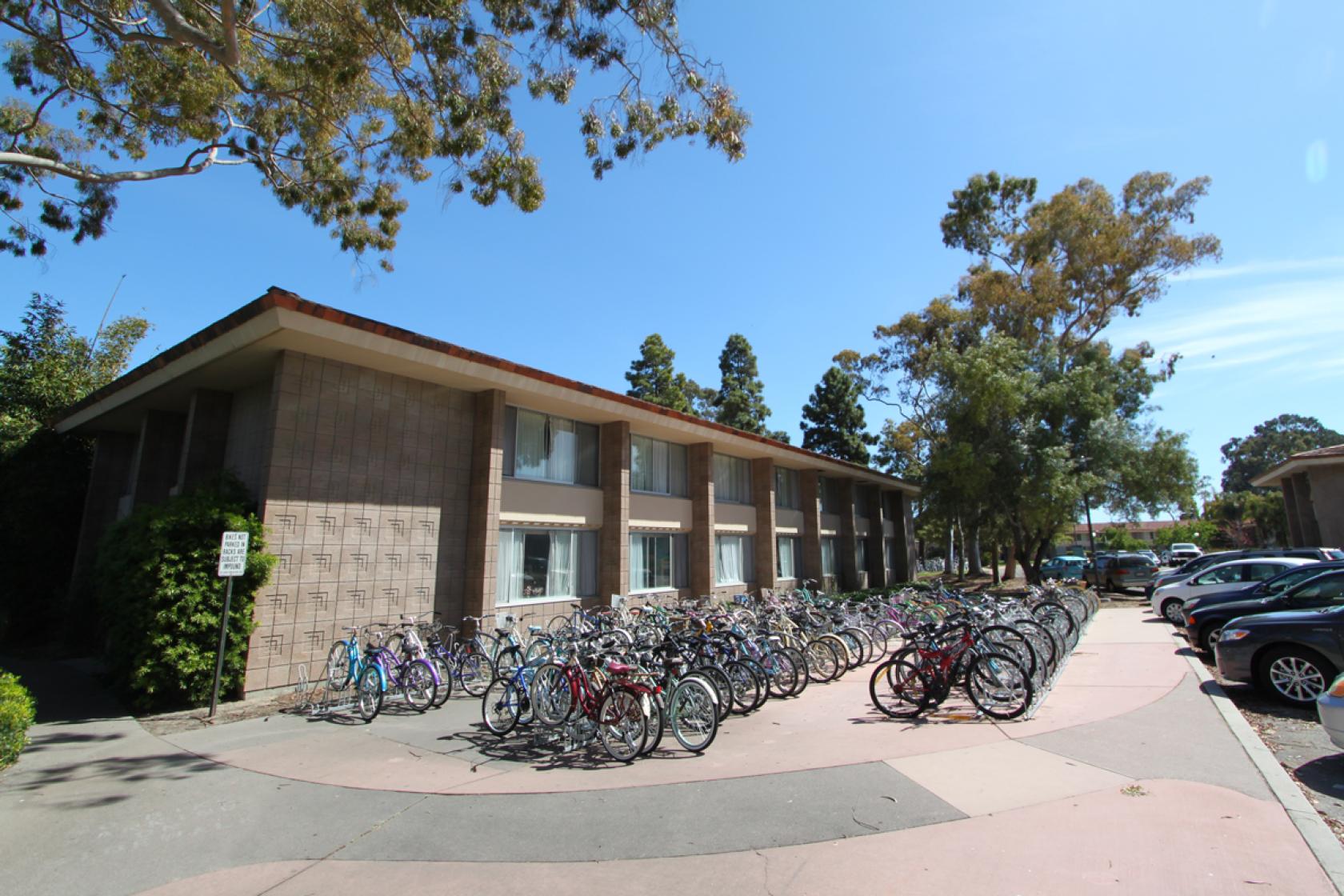 exterior view of Anacapa Residence Hall