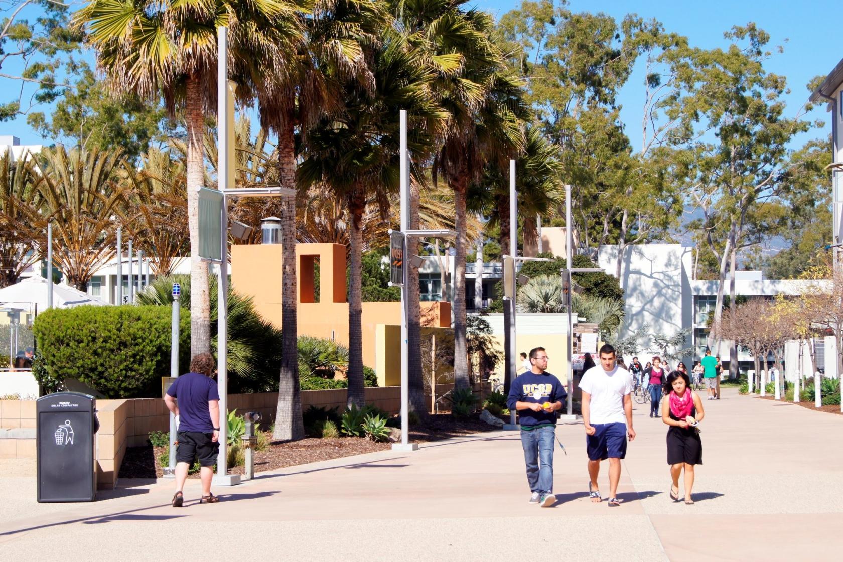 outside Carrillo Dining Commons 