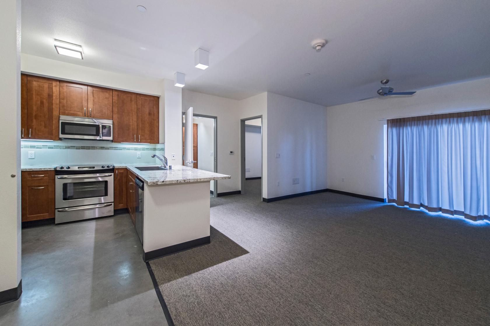 interior view of a Sierra Madre apartment