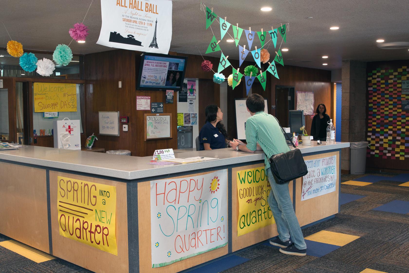 Anacapa front desk