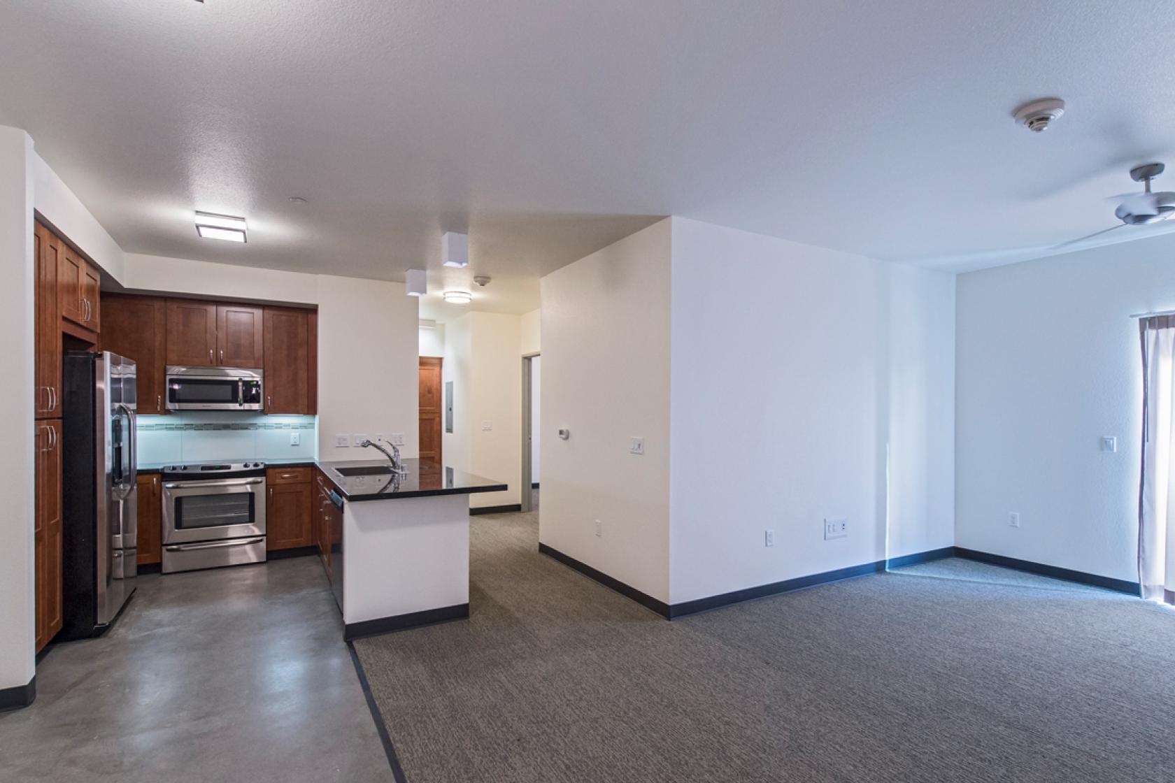 interior view of Sierra Madre apartment