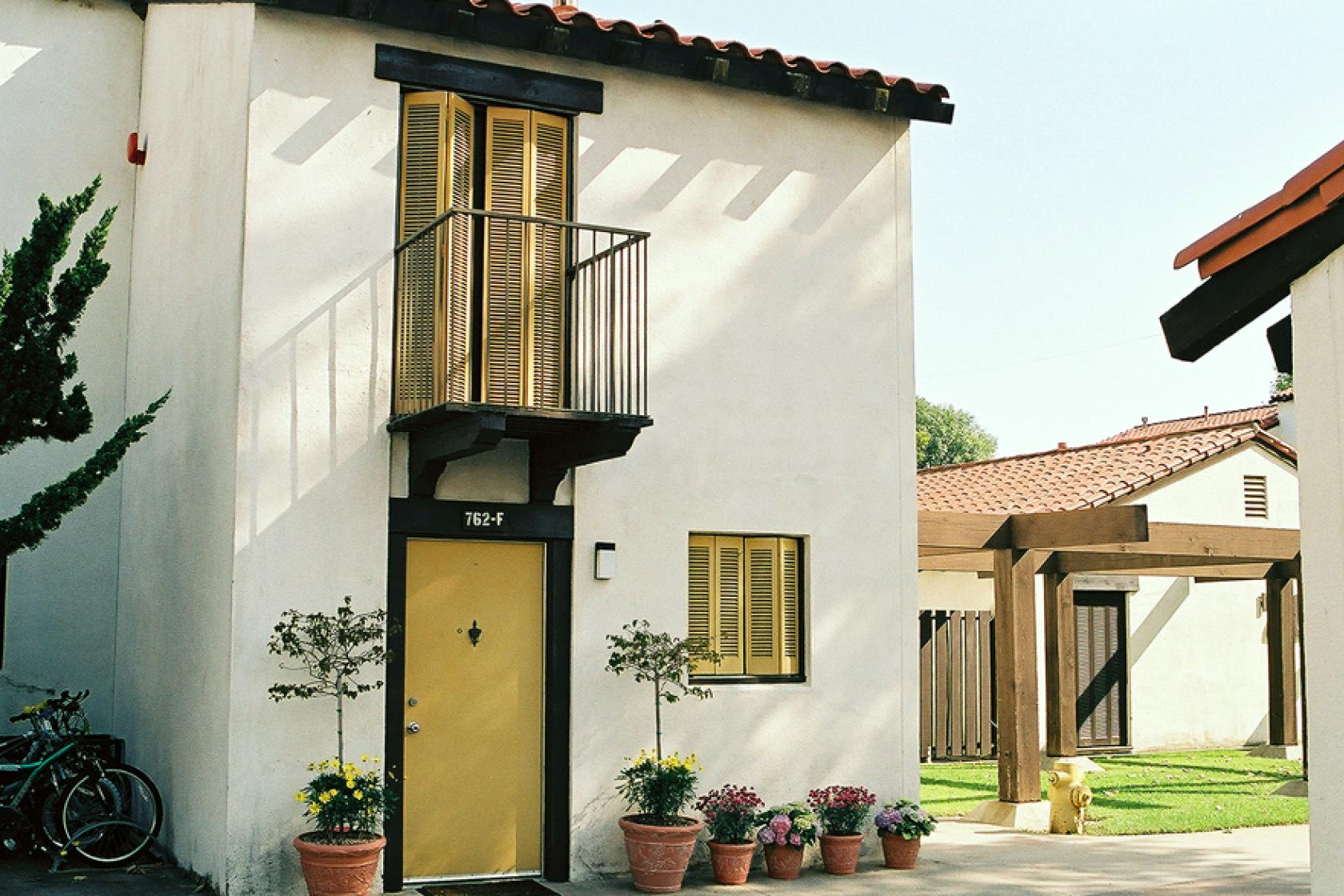 exterior of Storke Family Student Housing