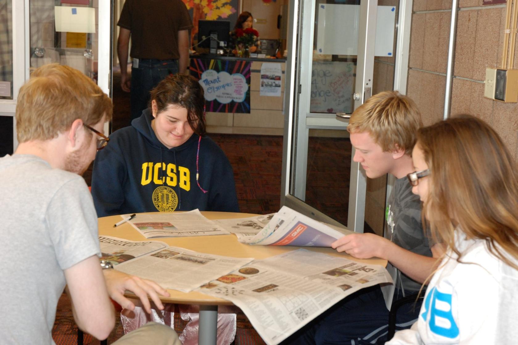 students inside San Nicolas