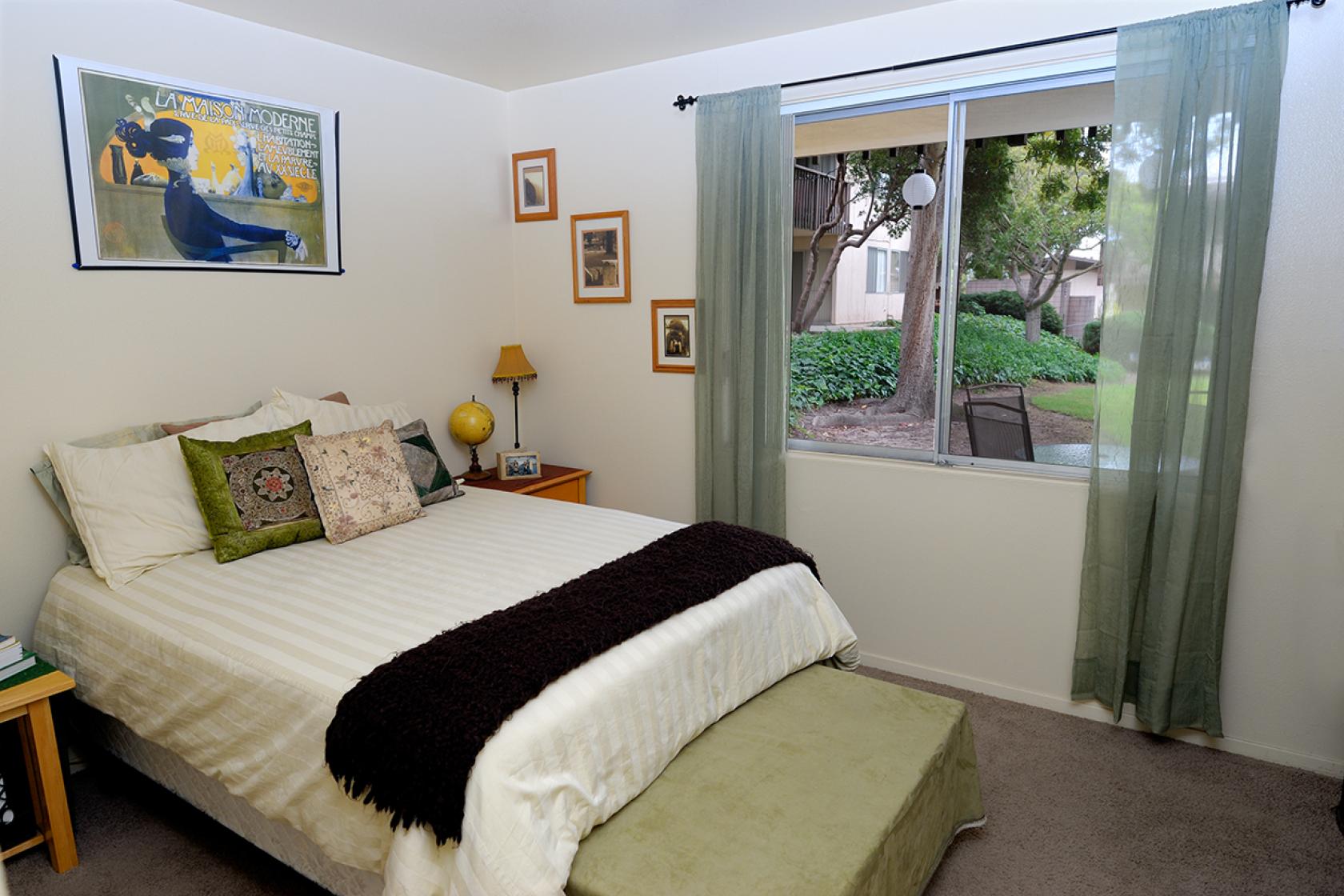 bedroom inside West Campus FSH